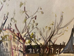 "Parigi" Post-impressionist Landscape of Paris by Mario Cortellia