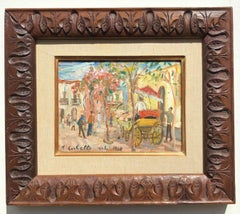 Animated landscape in Ischia, Italy