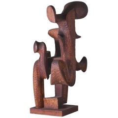 Sculpture en bois « Desert Vision » de Mario Dal Fabbro, États-Unis, 1969