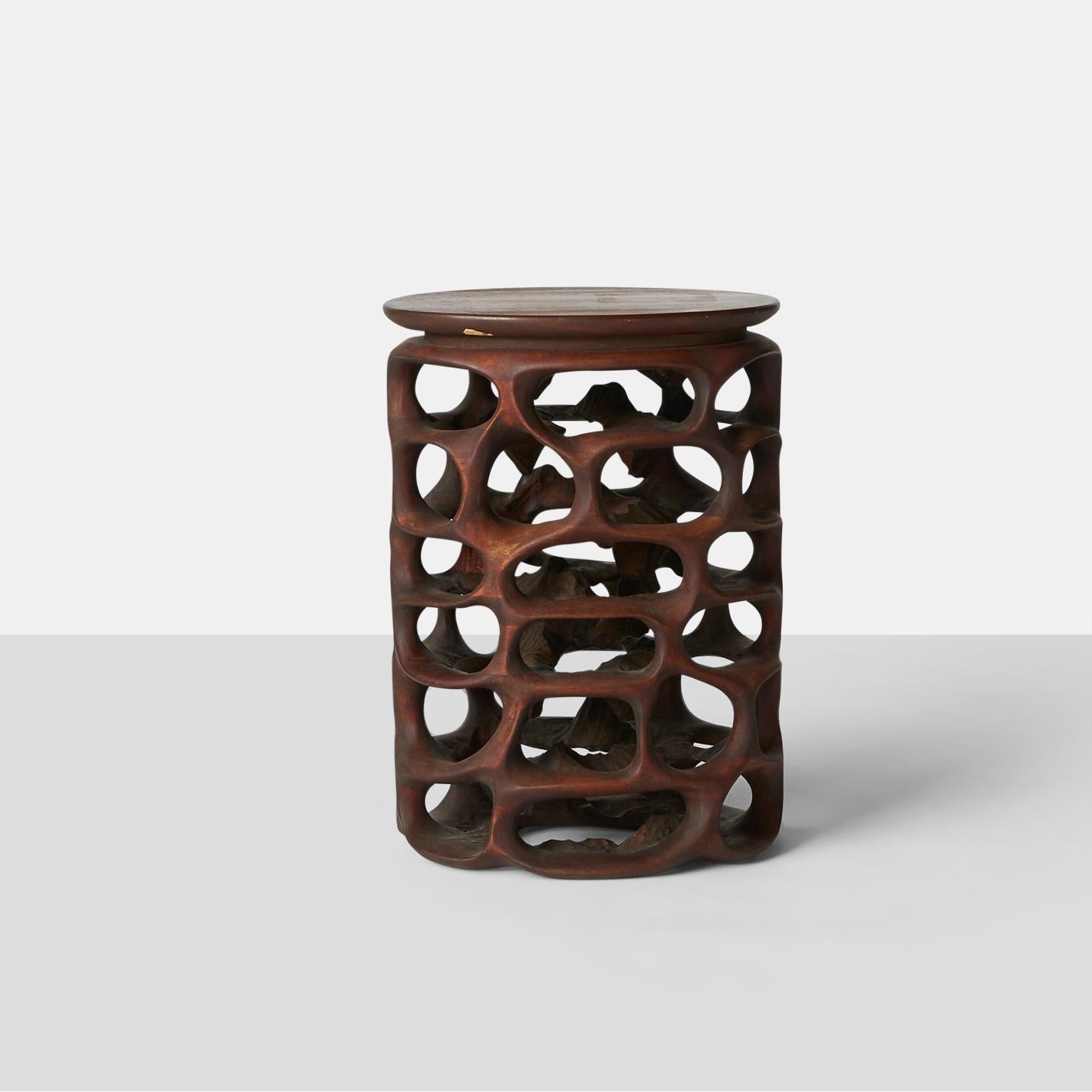 Hand-Carved Mario Dal Fabbro, Occasional Table