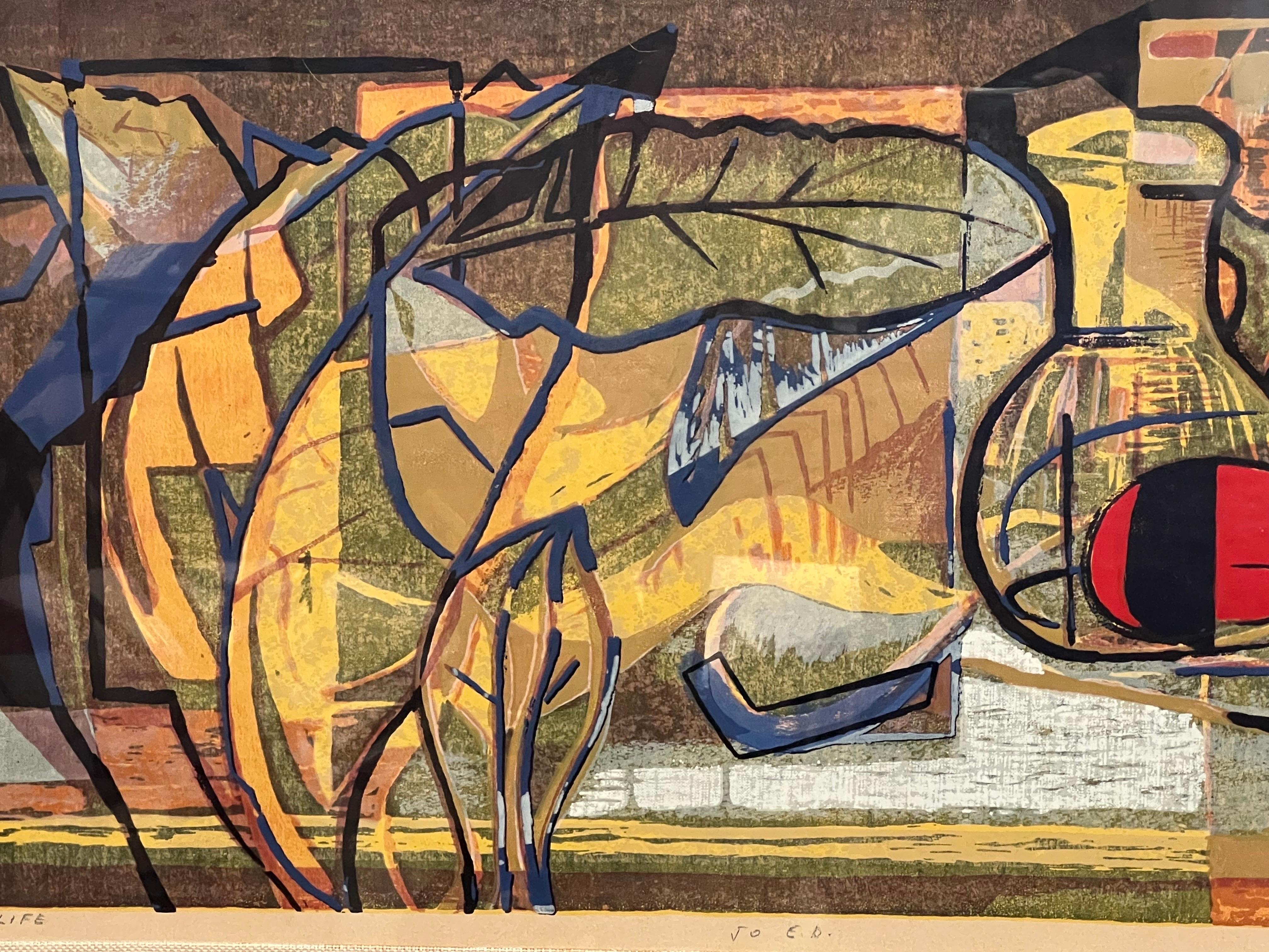 Mario De Ferrante Framed Work on Paper 3