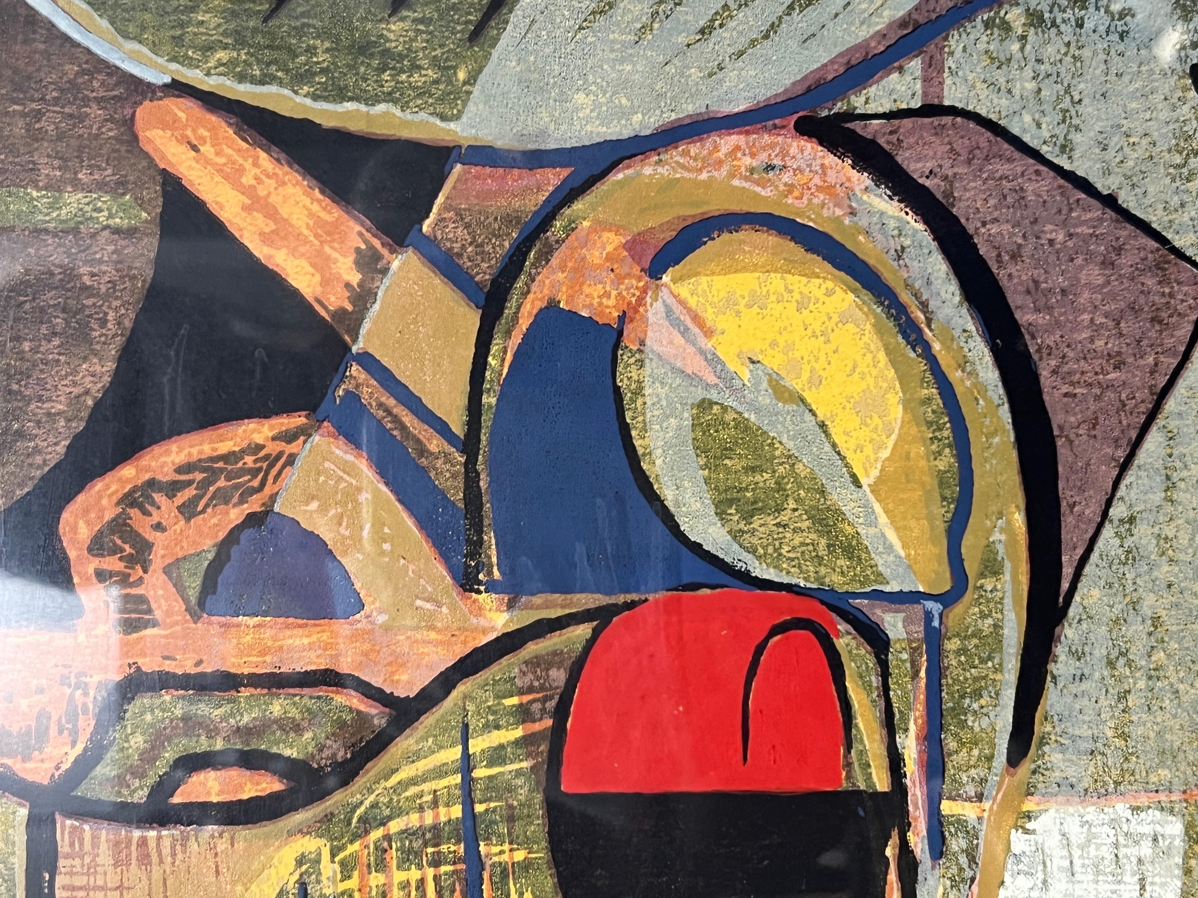 Mario De Ferrante Framed Work on Paper 5