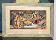 Mario De Ferrante Framed Work on Paper