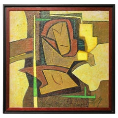 Mario De Ferrante 'Italian/American, 1898-1992' Abstraction with Visage