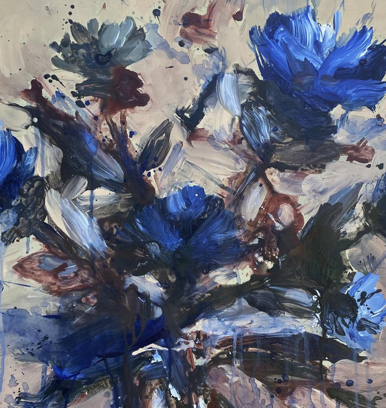 Mario González (MALLO)
Serie Jardín de primavera 2 Óleo sobre lienzo 23