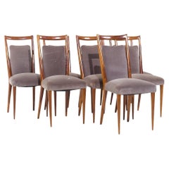 Mario Gottardi & Melchiorre Bega Erno Fabry Chaises de salle à manger italiennes MCM - Lot de 8