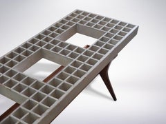 Mario Gottardi, Rationalist Mid-Century Modern Coffee Table, 1950