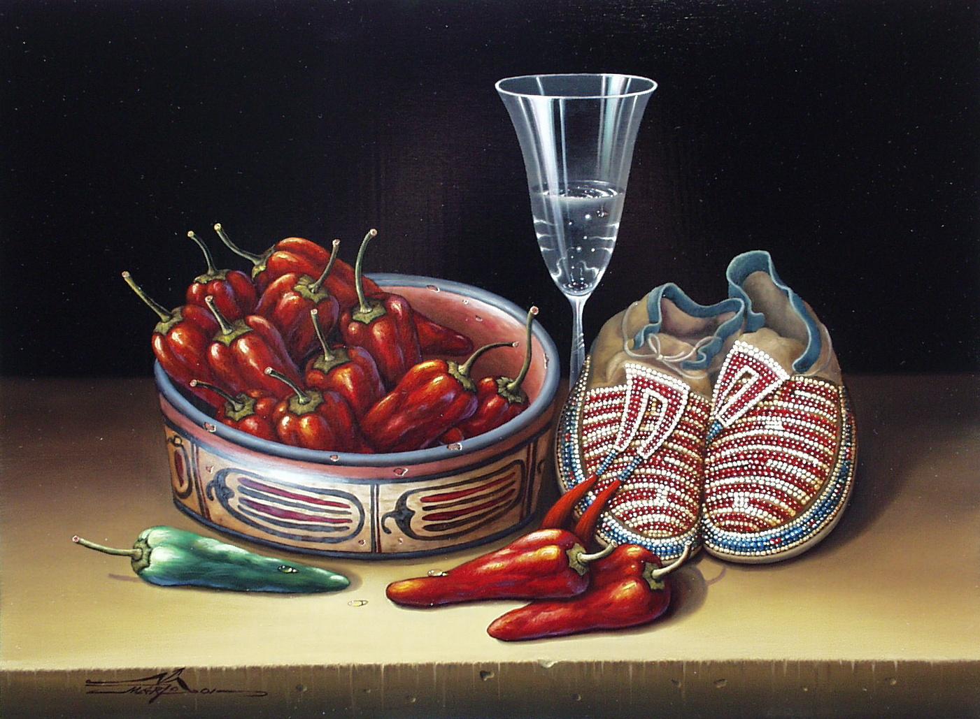 Pepper Pot - Painting by Mario Jung