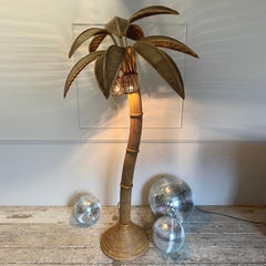 Mario Lopez Torres Att Rattan Palm Tree Floor Lamp