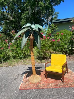 Mario Lopez Torres Attributed Palm Tree Floor Lamp
