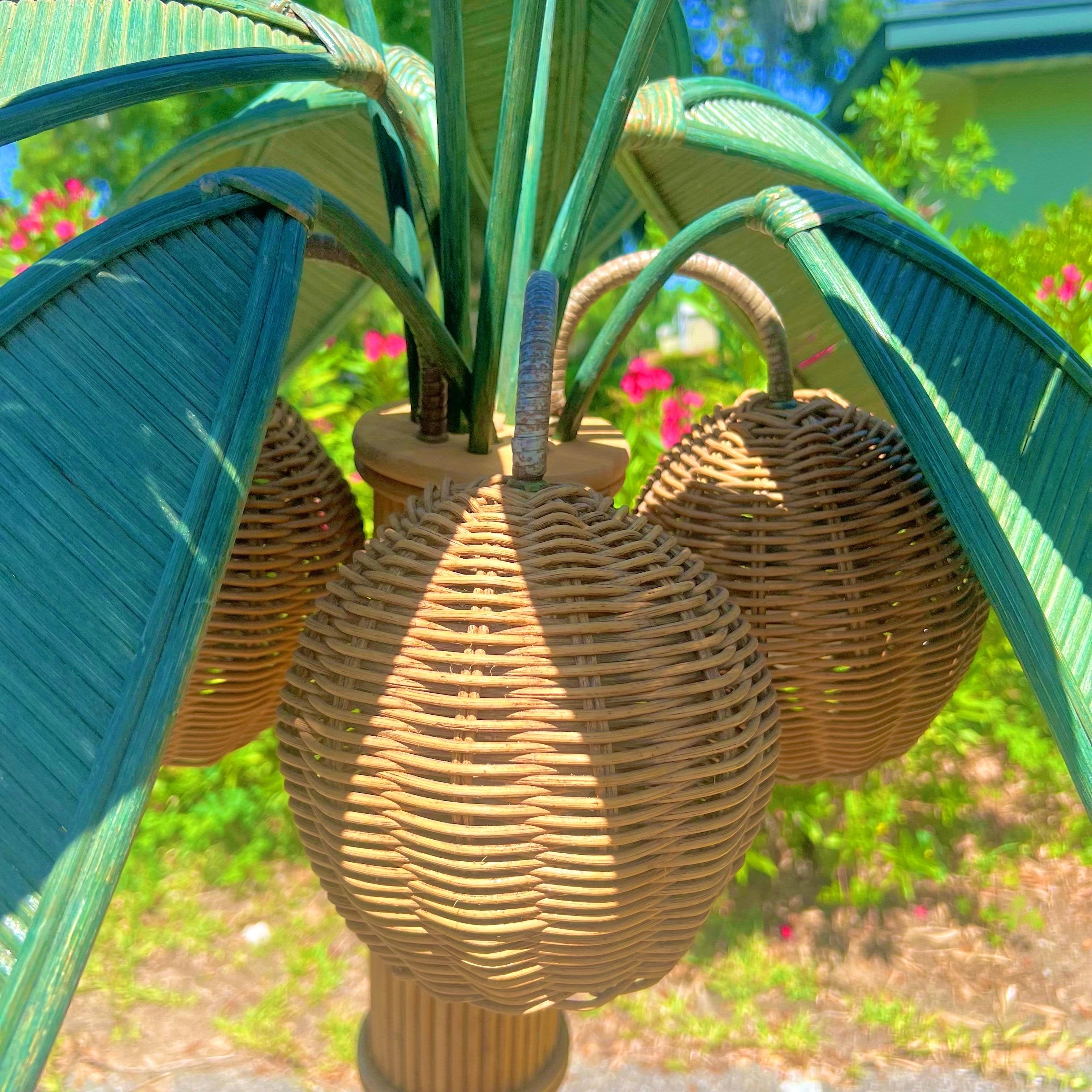 Mario Lopez Torres Attributed Palm Tree Floor Lamp 2