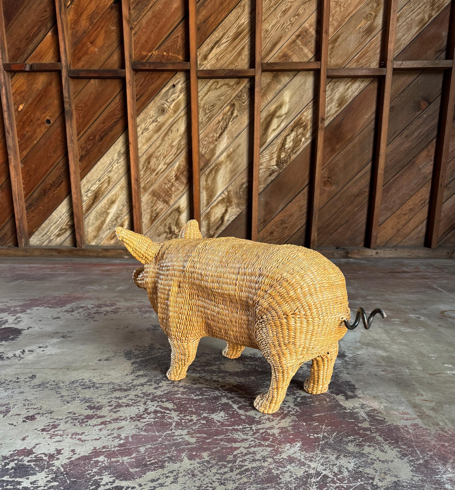 Mario Lopez Torres Pig Sculpture, Mexico, 20th Century 5