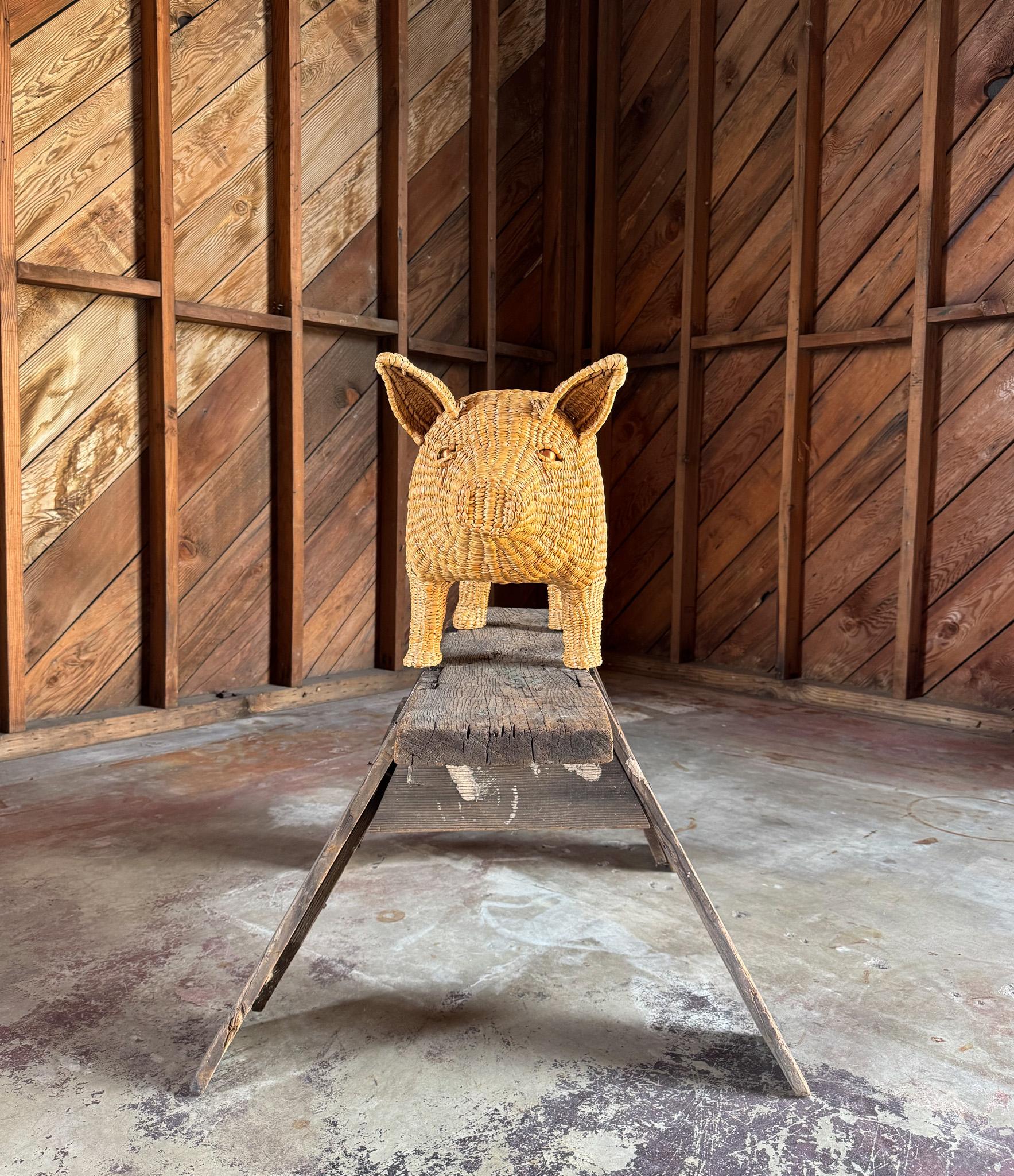 Mario Lopez Torres Pig Sculpture, Mexico, 20th Century 6