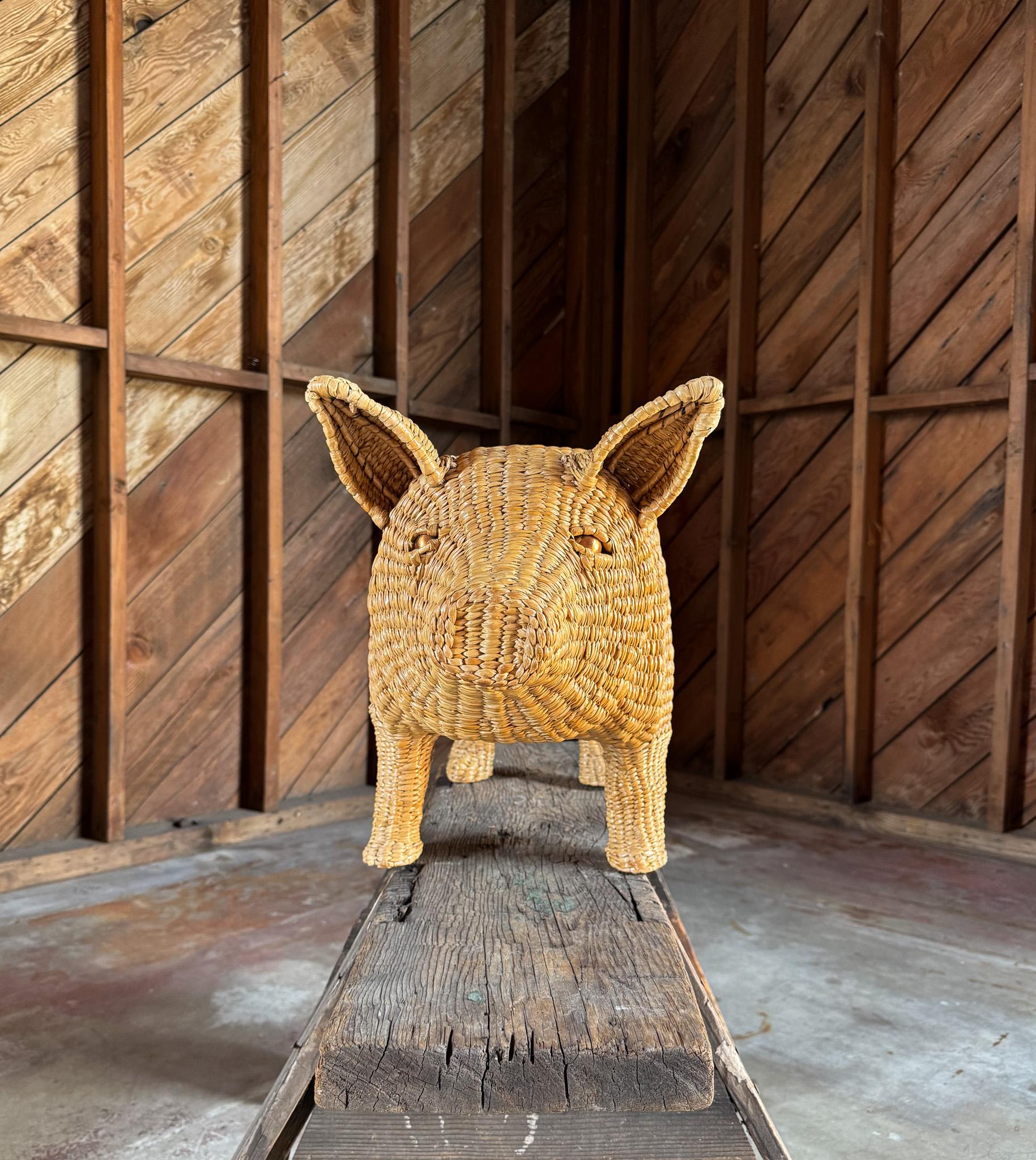 Mario Lopez Torres Pig Sculpture, Mexico, 20th Century 7