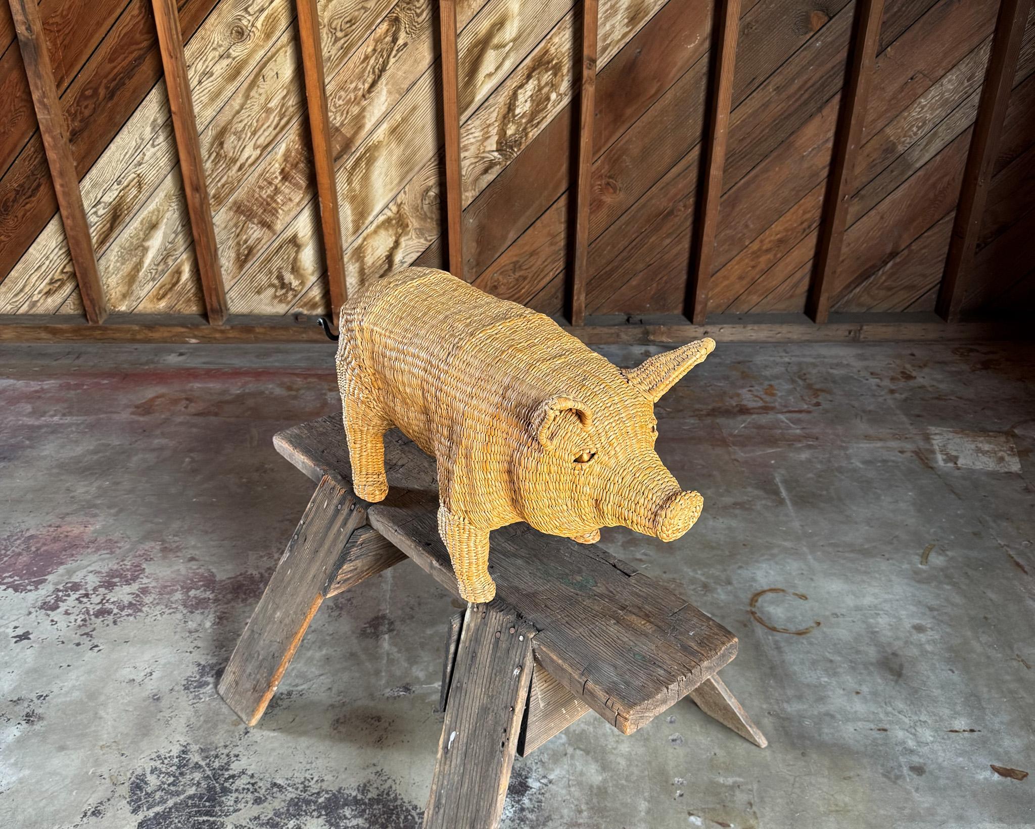 Mario Lopez Torres Pig Sculpture, Mexico, 20th Century 10
