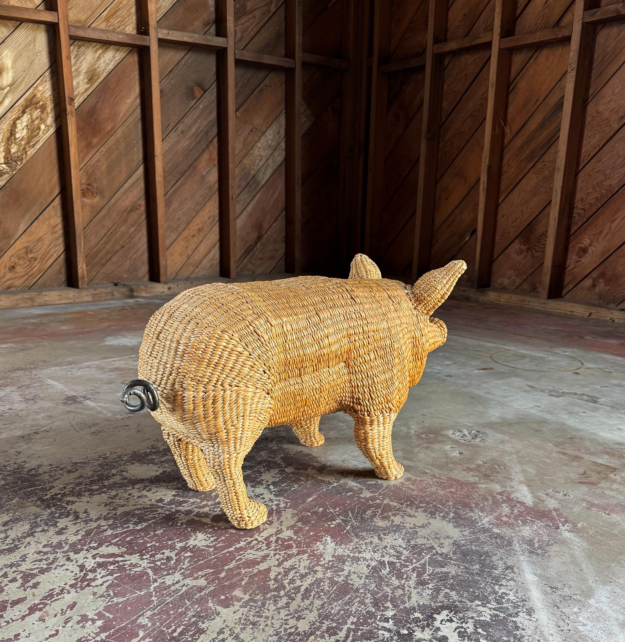 Mario Lopez Torres Pig Sculpture, Mexico, 20th Century 11