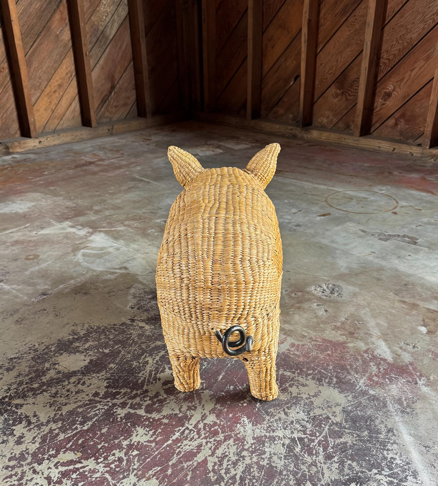Mario Lopez Torres Pig Sculpture, Mexico, 20th Century 13