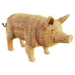 Mario Lopez Torres Pig Sculpture, Mexico, 20th Century