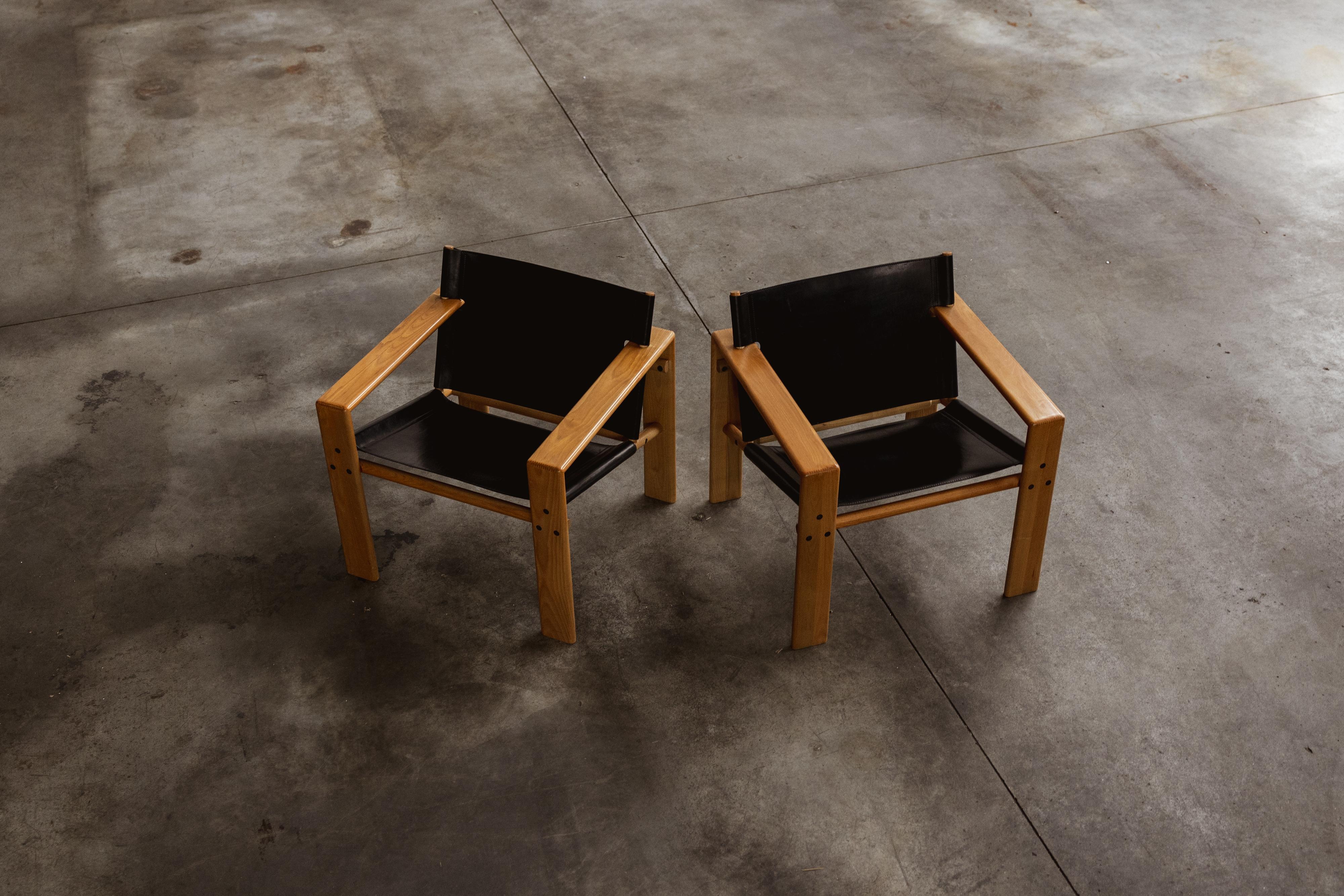 Mario Marenco und Tarcisio Colzani Laser-Sessel, 1970, 2er-Set (Moderne der Mitte des Jahrhunderts) im Angebot