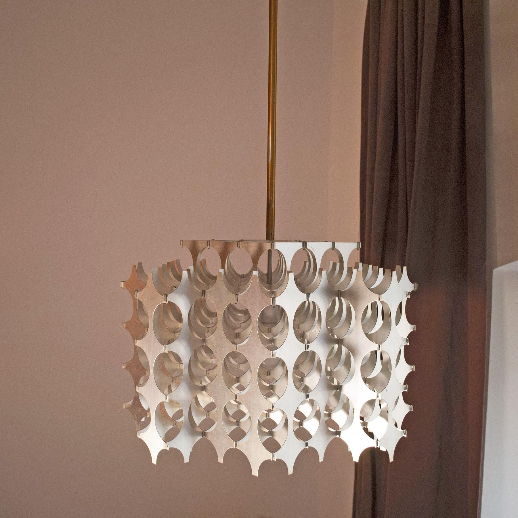 Mario Marenco chandelier Chyntia 1970s In Good Condition For Sale In bari, IT