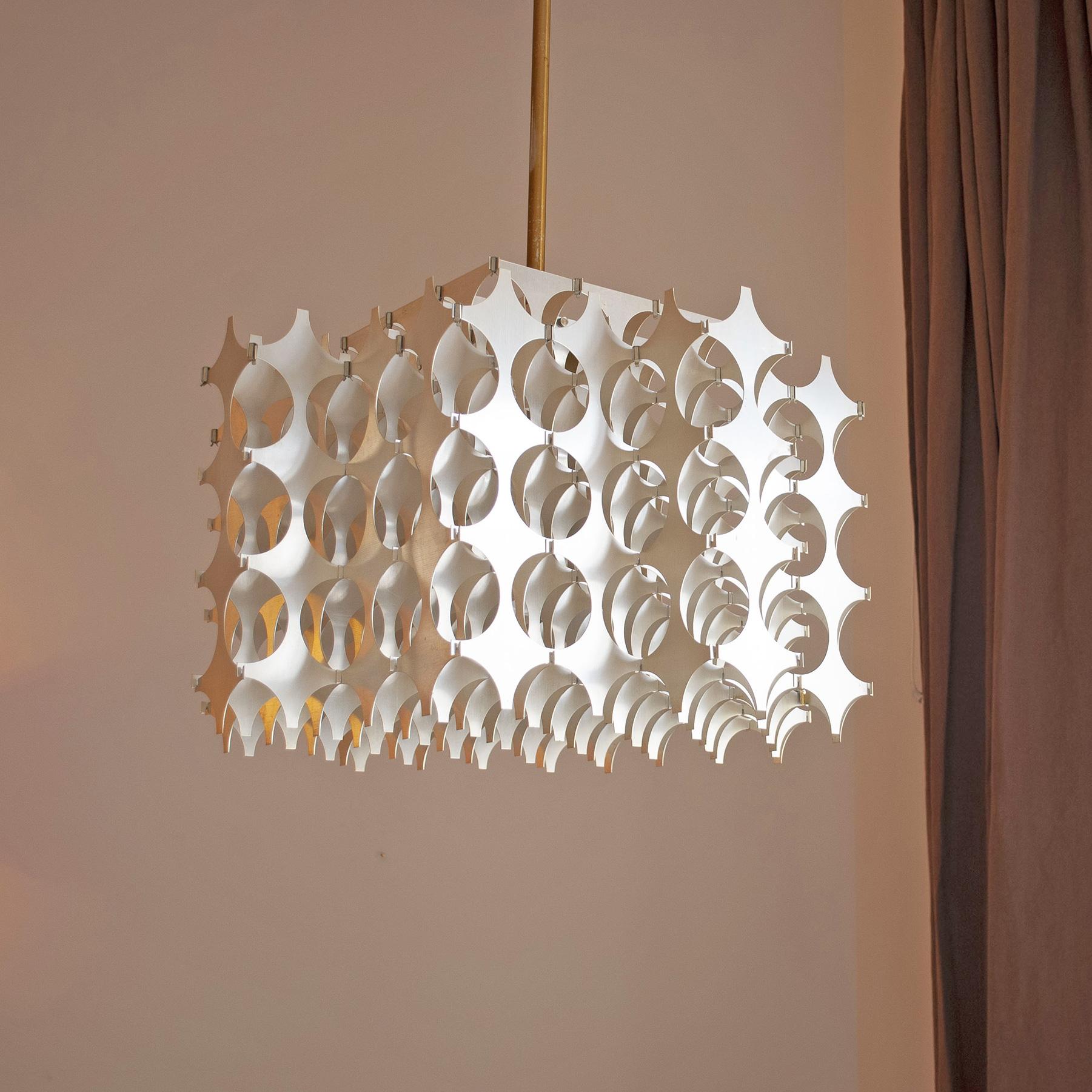Mario Marenco chandelier Chyntia 1970s For Sale 2
