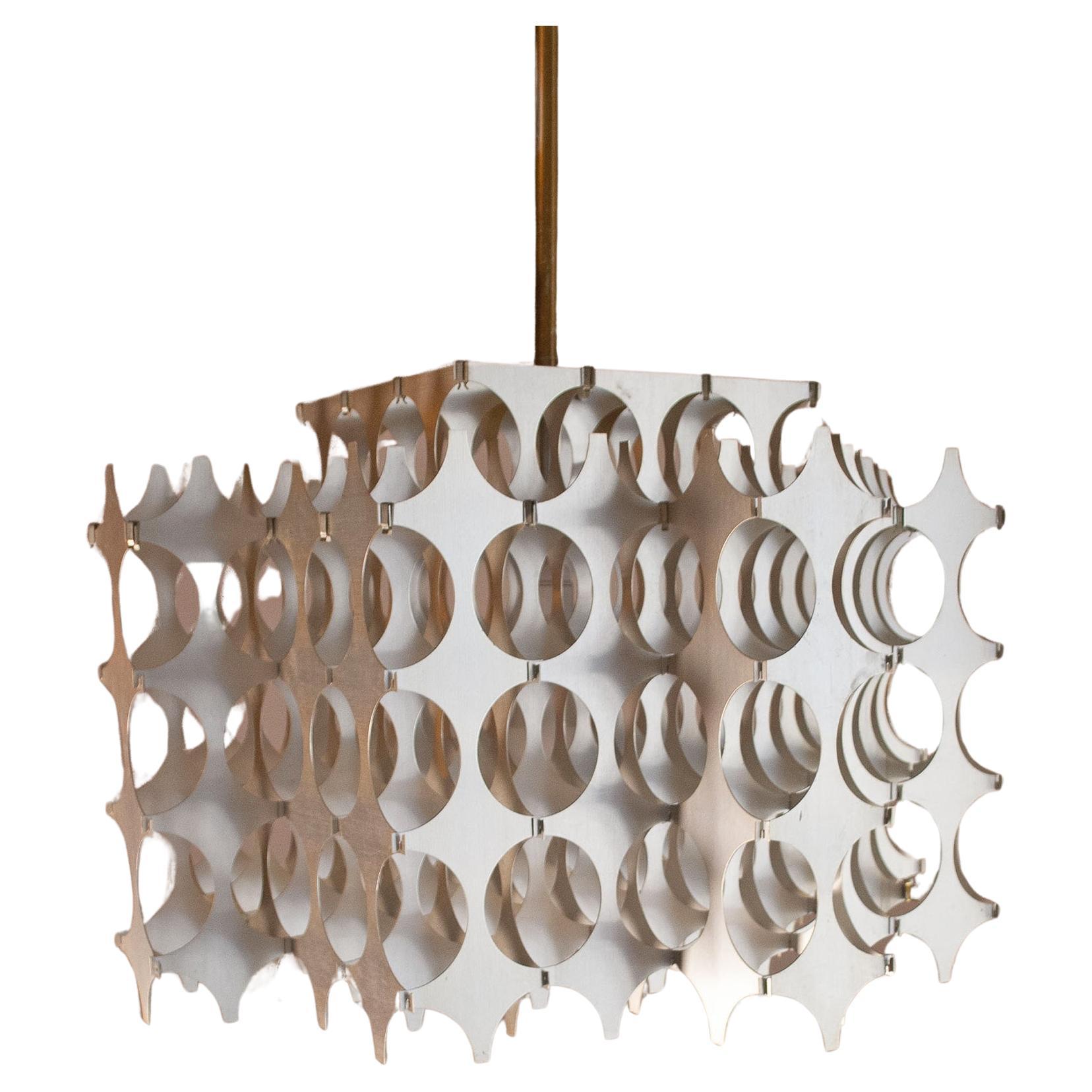 Mario Marenco chandelier Chyntia 1970s For Sale