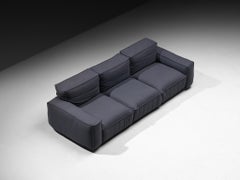 Mario Marenco für Arflex Modular: Dreisitzer-Sofa „Marechiaro“ aus Wolle