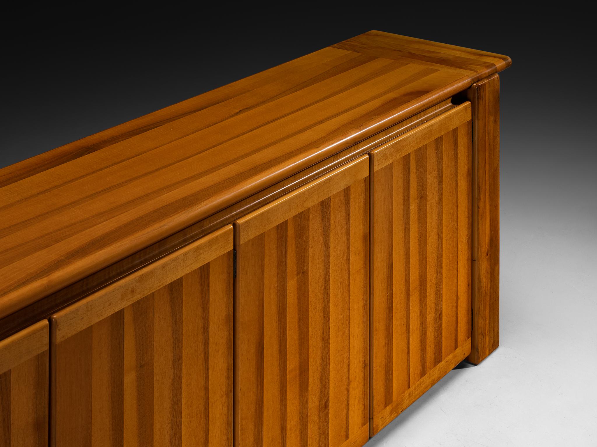 Mid-Century Modern Mario Marenco pour Mobil Girgi Buffet 'Sapporo' en noyer