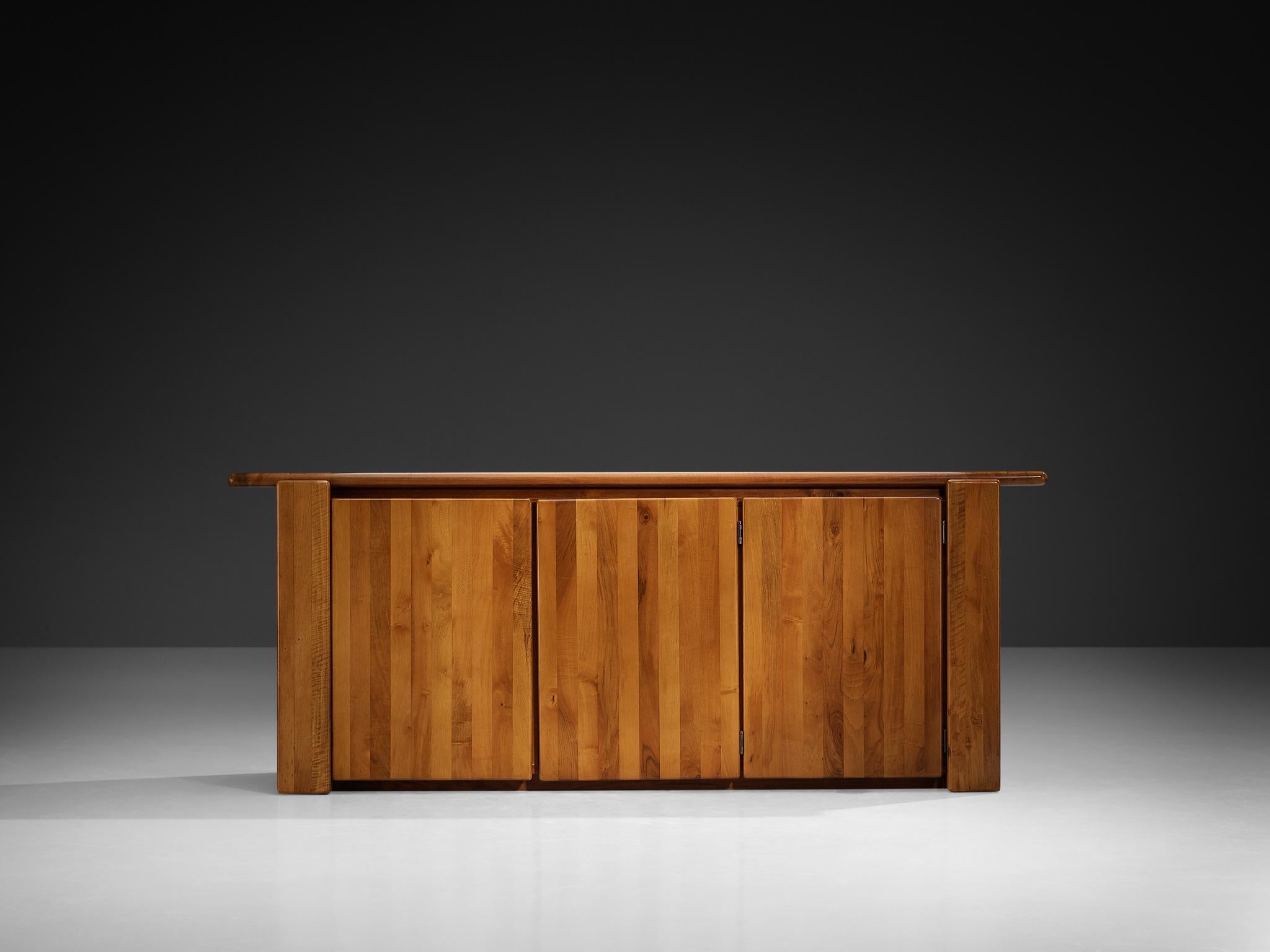 Late 20th Century Mario Marenco for Mobil Girgi 'Sapporo' Sideboard in Walnut For Sale