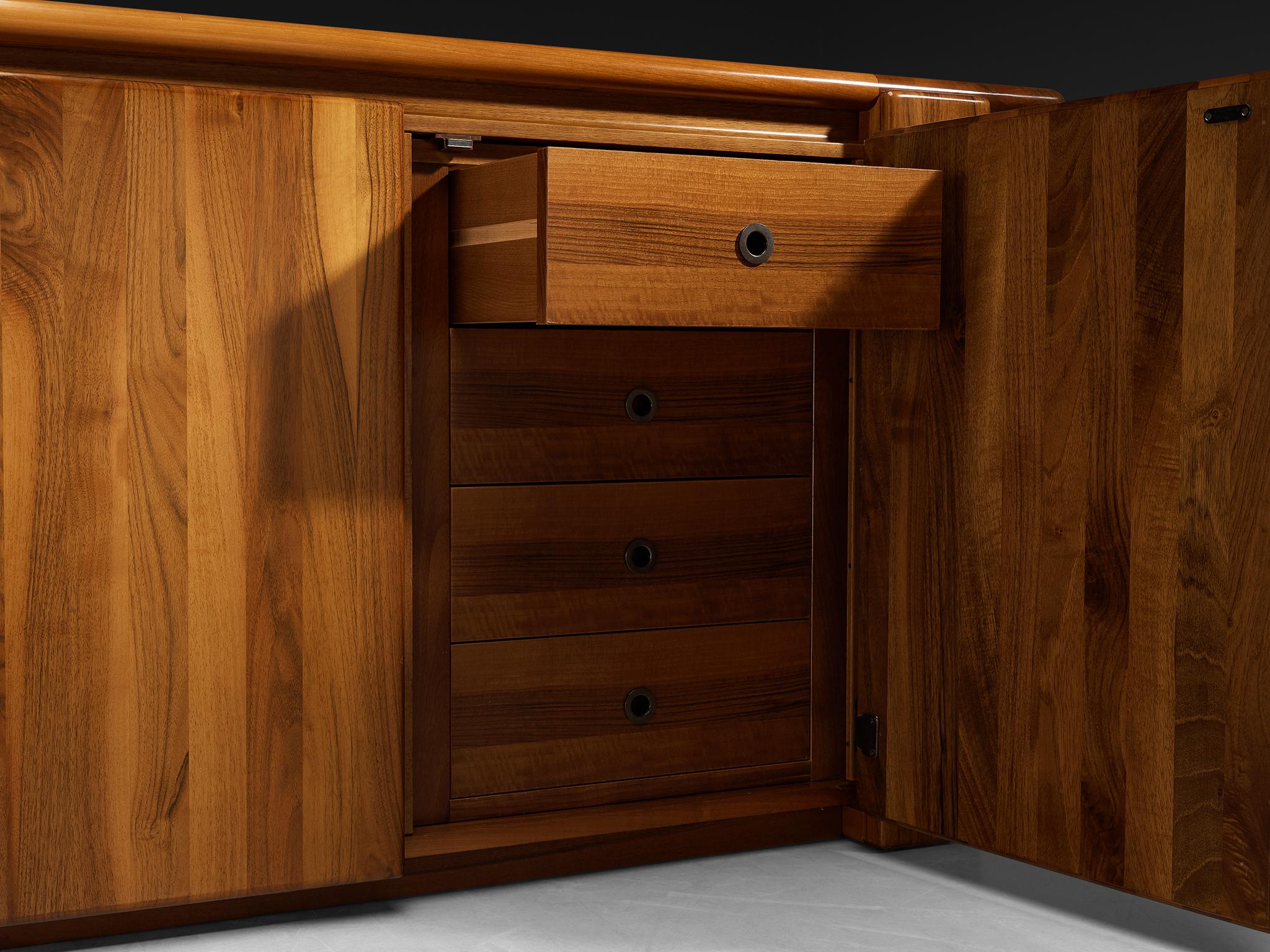 Mario Marenco for Mobil Girgi 'Sapporo' Sideboard in Walnut en vente 1
