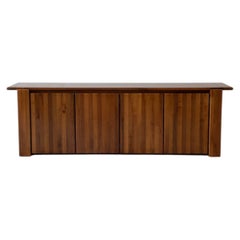 Mario Marenco for Mobil Girgi 'Sapporo' Sideboard in Walnut Italy c1970s