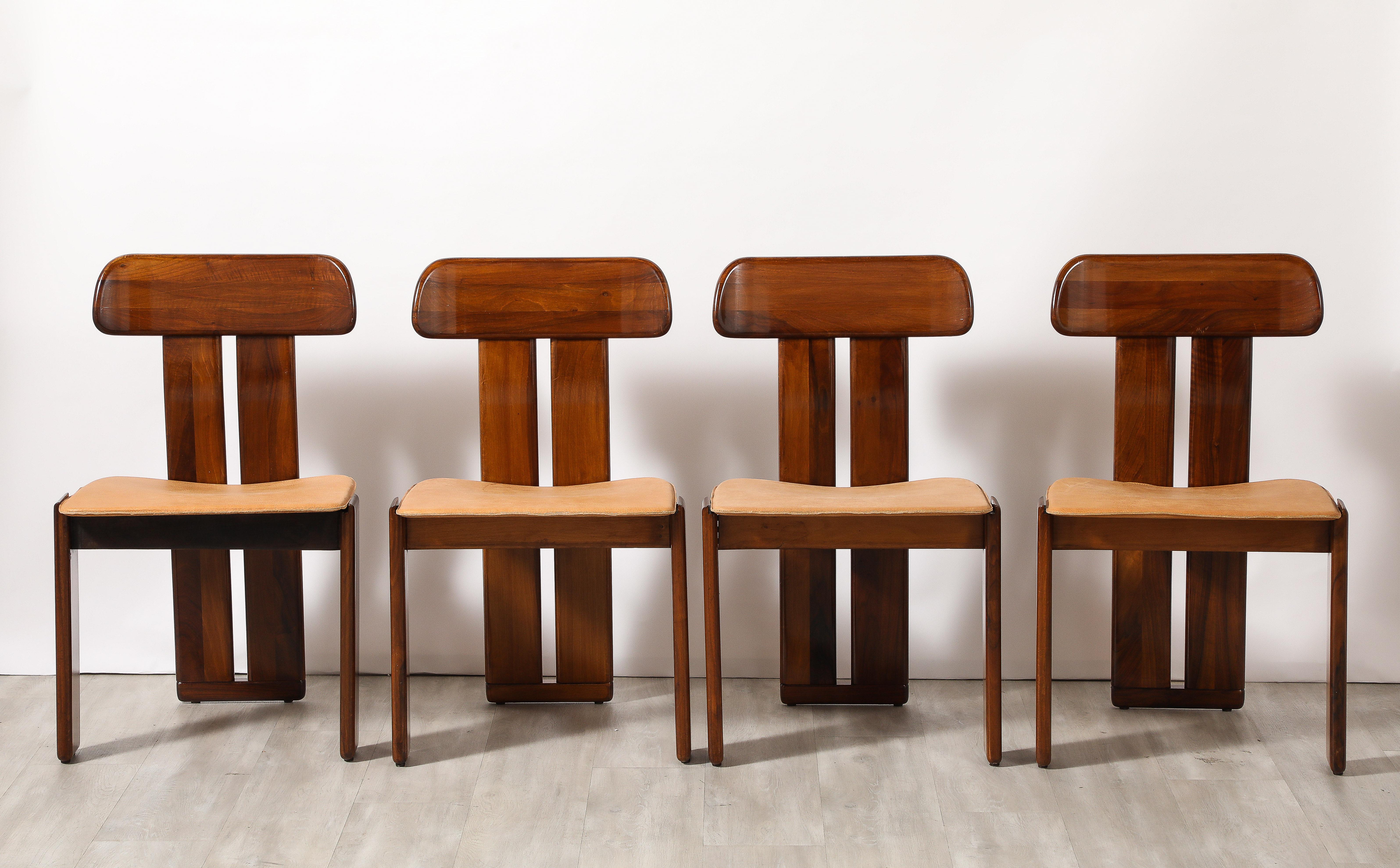 Mario Marenco for Mobil Girgi Set of Ten 'Sapporo' Dining Chairs, circa 1970 4