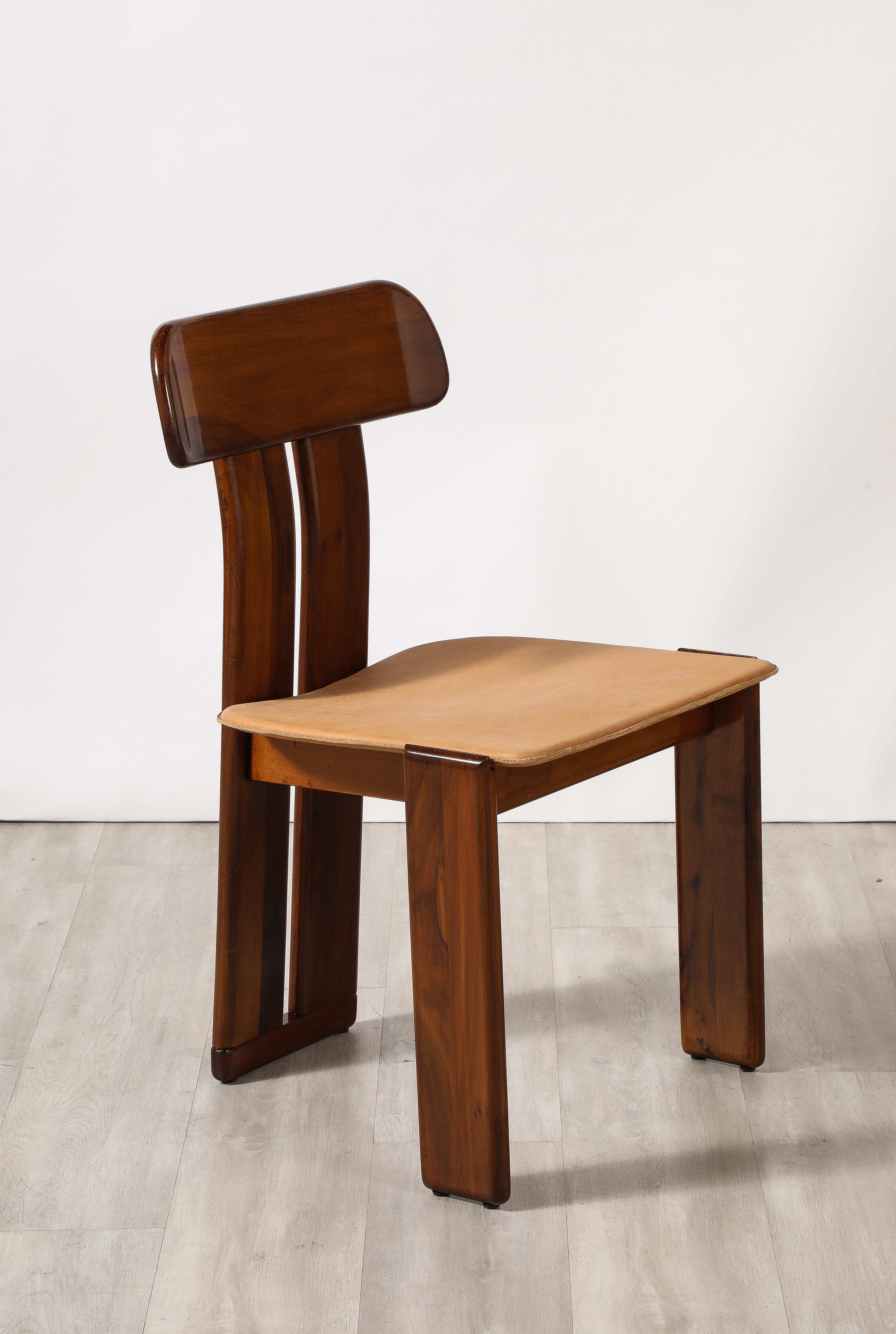 Mario Marenco for Mobil Girgi Set of Ten 'Sapporo' Dining Chairs, circa 1970 12