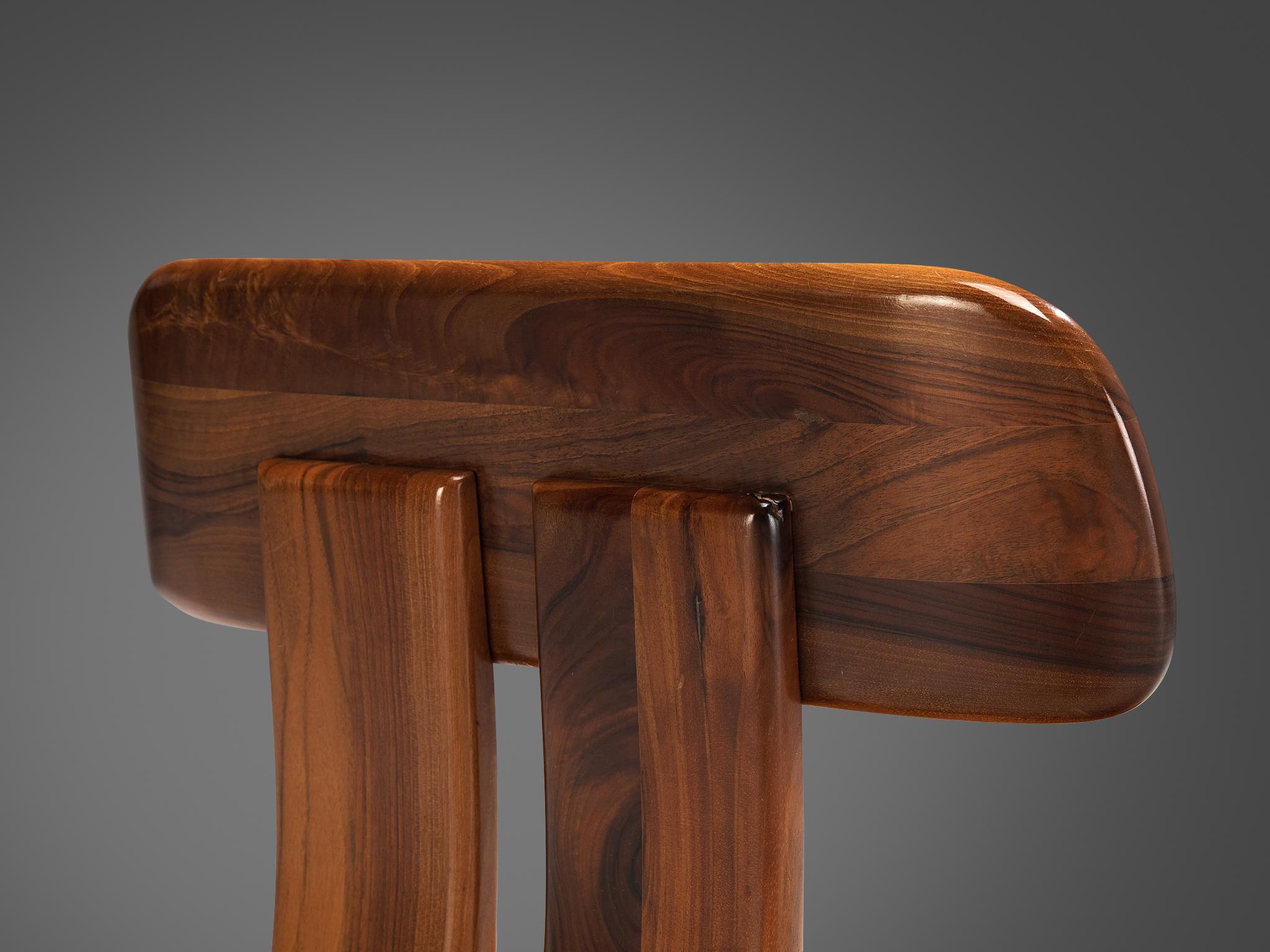 Mario Marenco for Mobil Girgi Set of Twelve ‘Sapporo’ Dining Chairs in Walnut 8