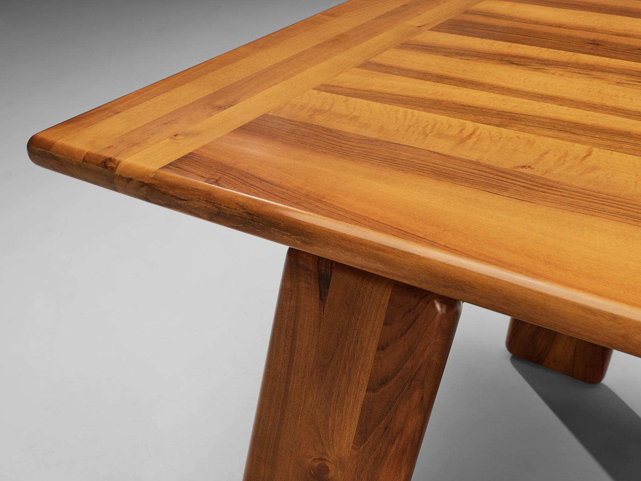 Mario Marenco for Mobilgirgi Dining Table in Walnut For Sale at 1stDibs