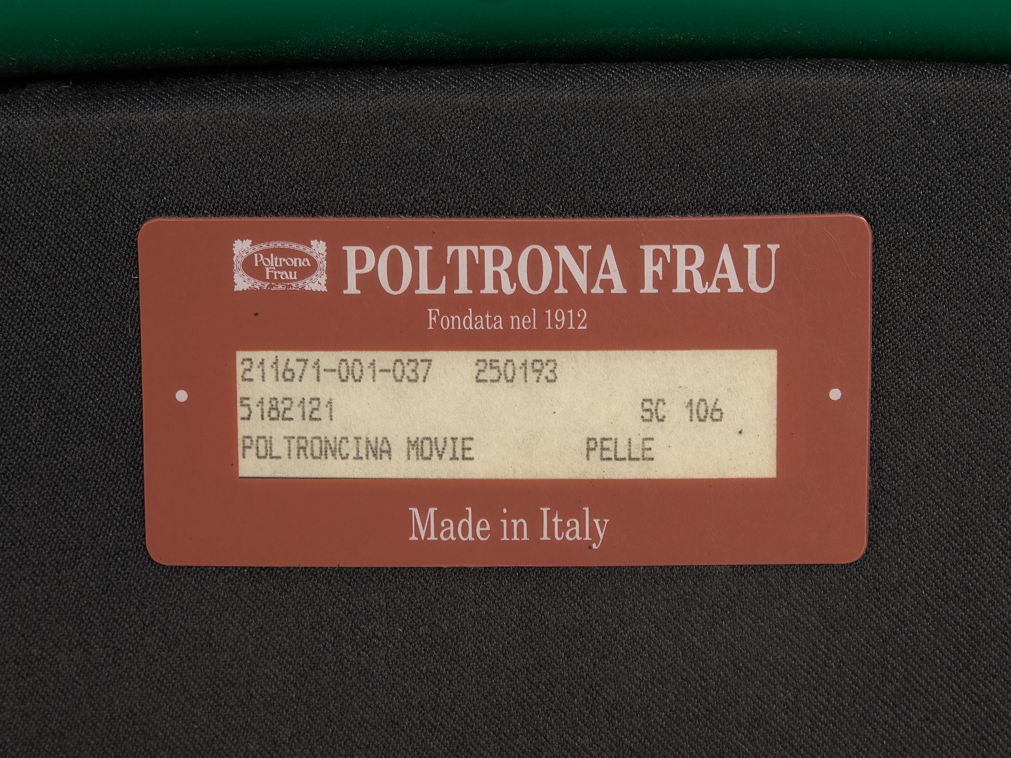 Mario Marenco for Poltrona Frau Set of 12 'Movie' Chairs 5