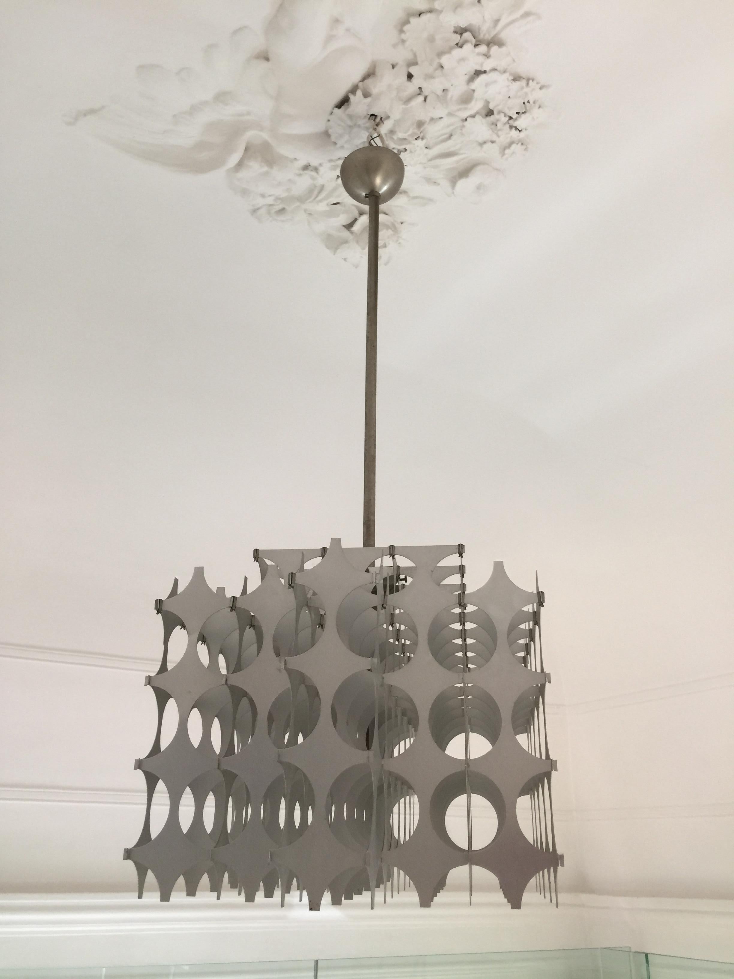Mario Marenco Italian Sculptural Cynthia Pendant Lamp for Artemide, 1968 In Good Condition In Catania, IT