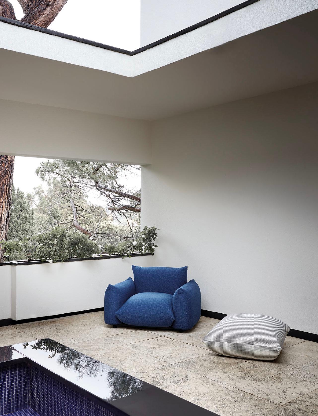 Mario Marenco 'Marenco' Outdoor Lounge Chair per Arflex in vendita 7