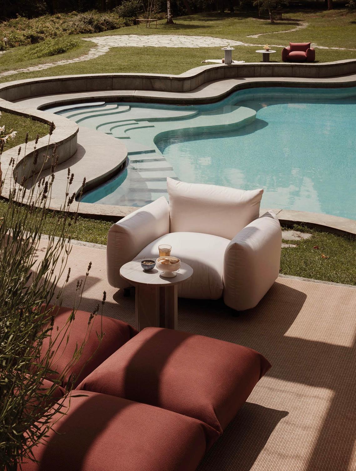 Mario Marenco 'Marenco' Outdoor Lounge Chair per Arflex in vendita 1