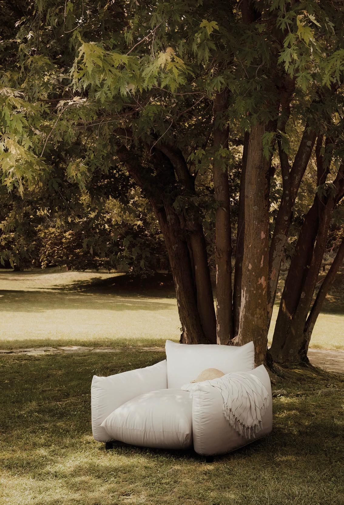 Mario Marenco 'Marenco' Outdoor Lounge Chair per Arflex in vendita 2