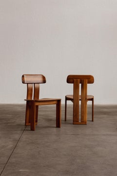 Mario Marenco "Sapporo" Chairs for Mobil Girgi, 1970, Set of 2