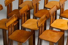 Mario Marenco Sapporo chairs for Mobil Girgi Italy 1970