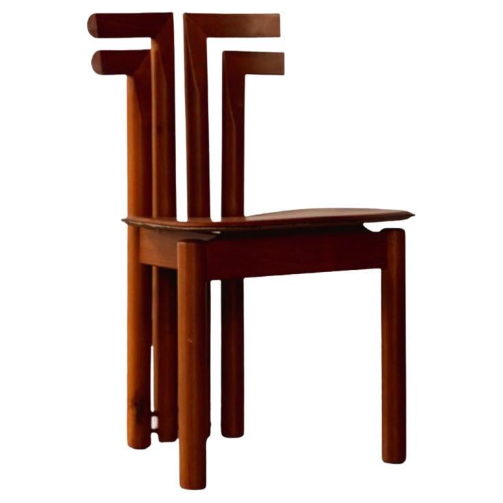 Mario Marenco “Sapporo” Dining Chairs for Mobil Girgi, 1970 For Sale