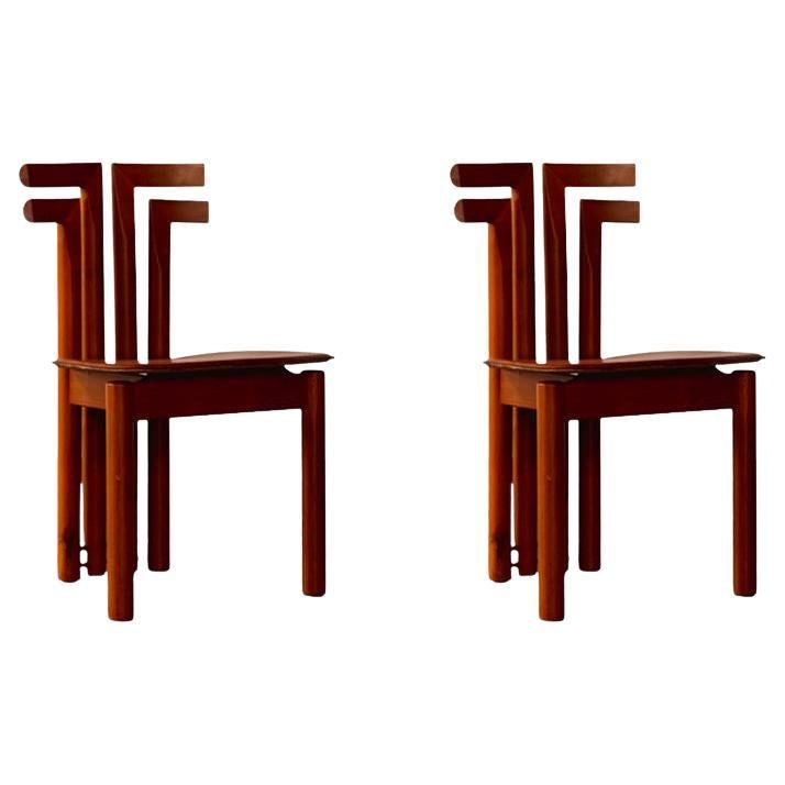 Mario Marenco “Sapporo” Dining Chairs for Mobil Girgi, 1970, set of 2 For Sale