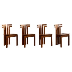 Mario Marenco “Sapporo” Dining Chairs for Mobil Girgi, 1970, set of 4