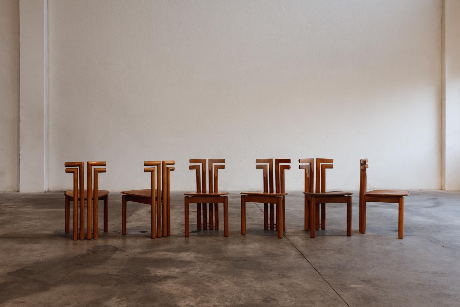 Mario Marenco “Sapporo” Dining Chairs for Mobil Girgi, 1970, Set of 6 4