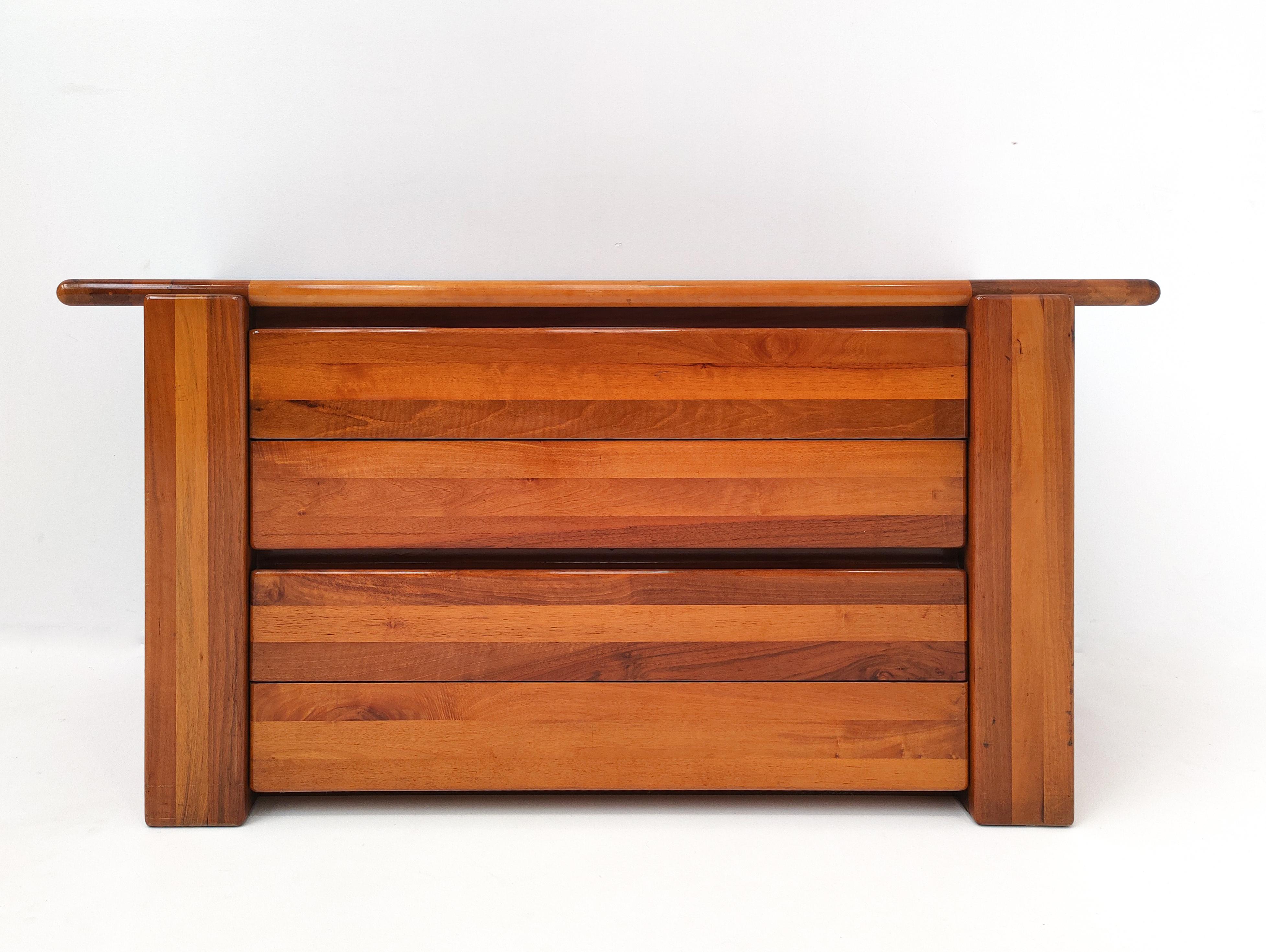 Wood Mario Marenco 'Sapporo' Sideboard for Mobilgirgi, Italy 1970s For Sale