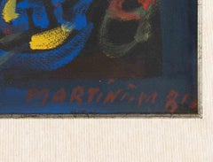 Untitled - Oil paint by Mario Martini - 1981