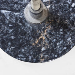 Mario Mazzer Glass and Marble Coffee Table for Zanette