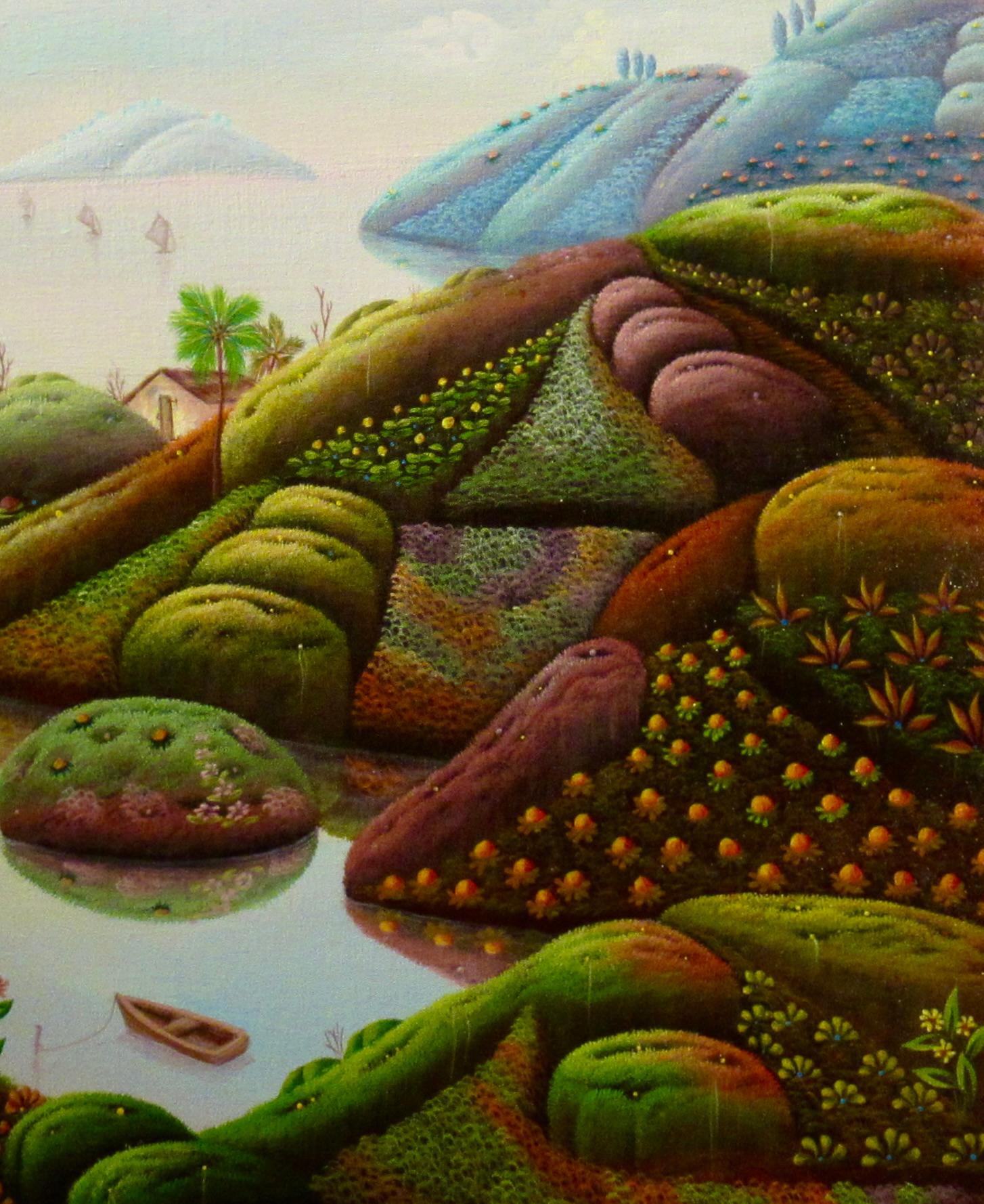 Paisaje con barcos en venta 1